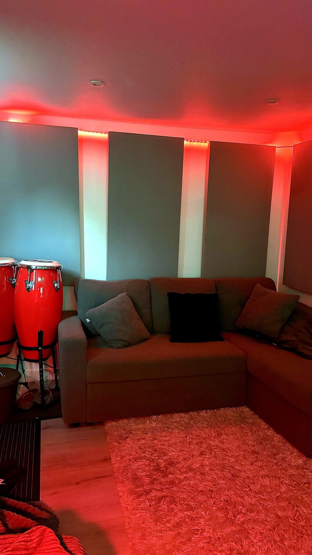 Studio lounge and live area