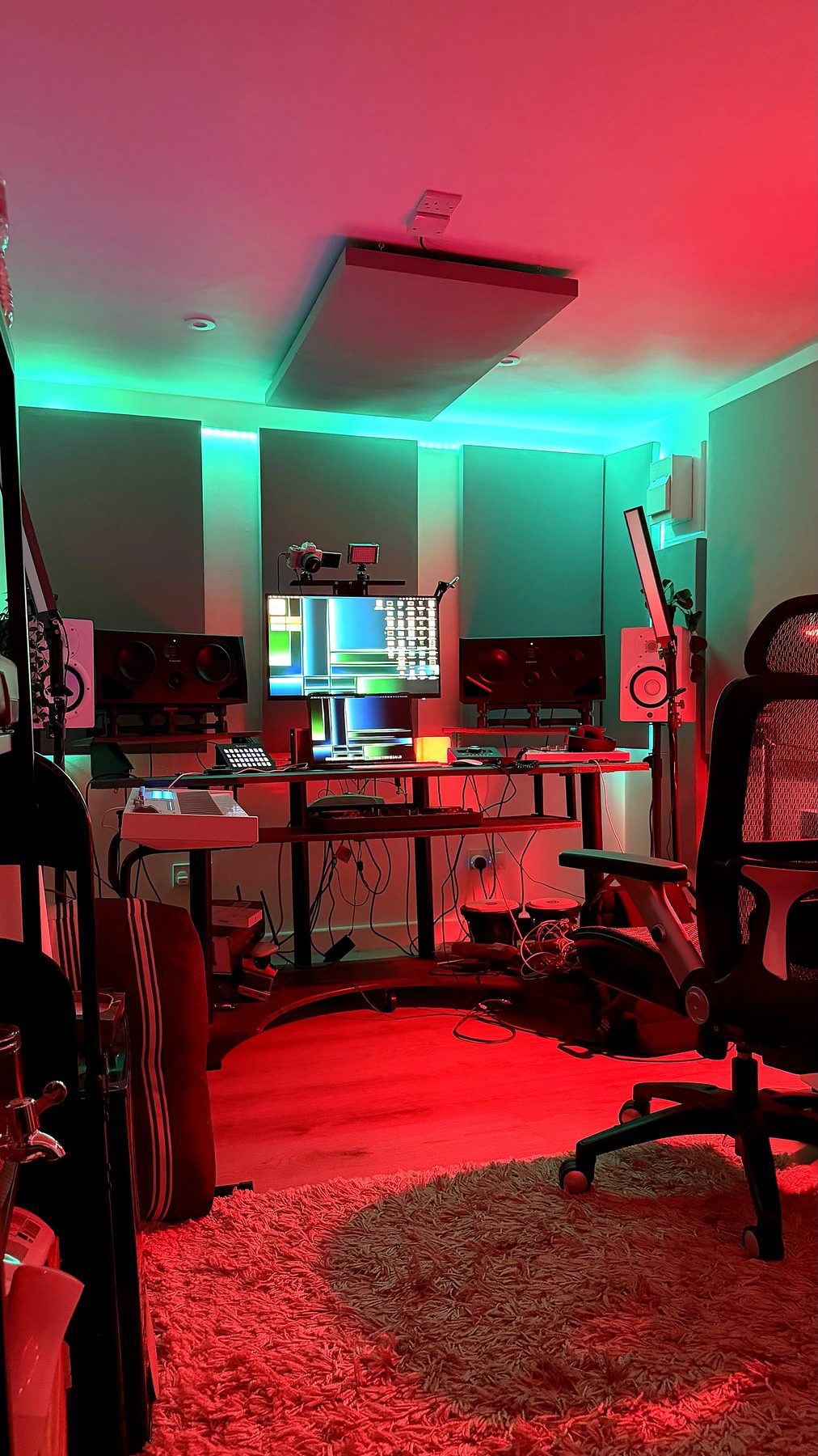 Inside the Super Beats recording studio in Nottingham